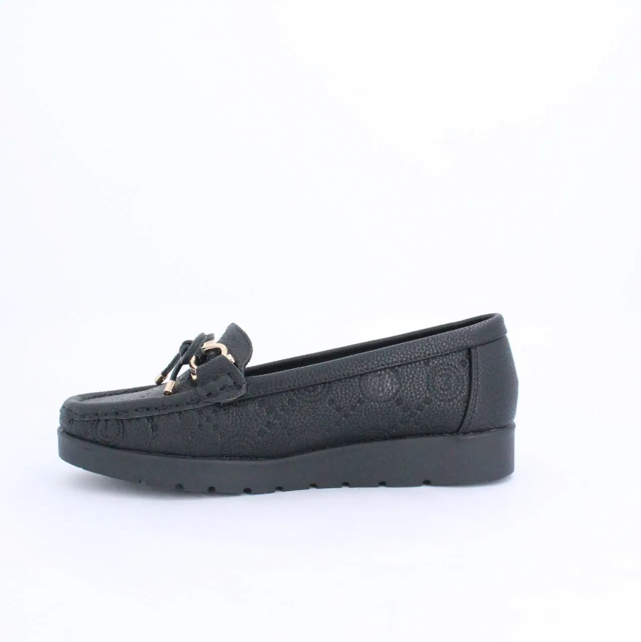 ADELA -Loafers-Flats-BLACK