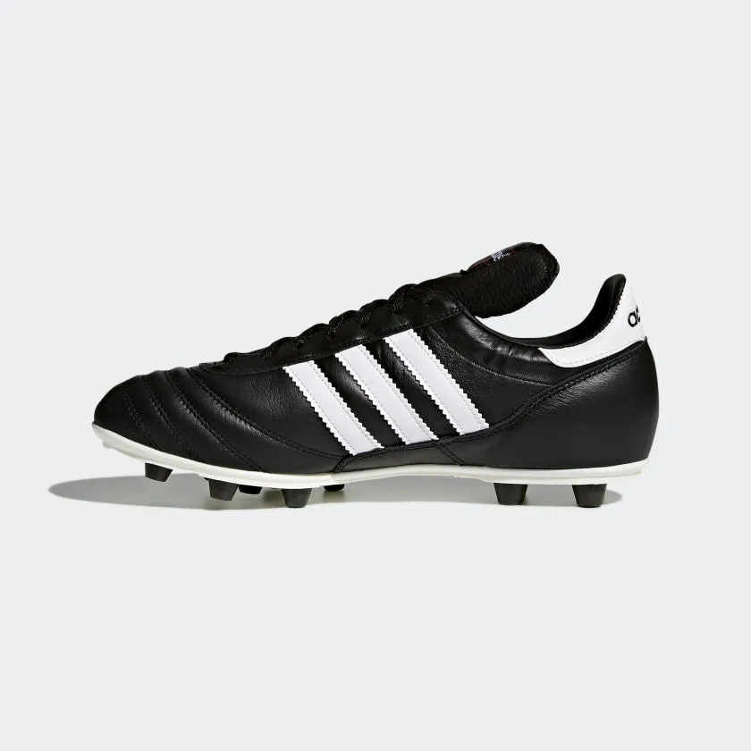 adidas COPA MUNDIAL Firm Ground Soccer Cleats | Black-White | Kid's Unisex