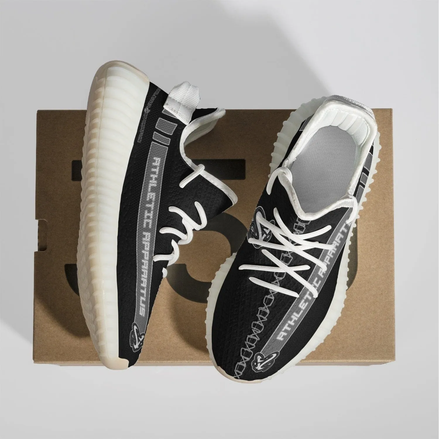 ATHLETIC APPARATUS V2 ADULT UNISEX MESH KNIT SNEAKERS - WHITE