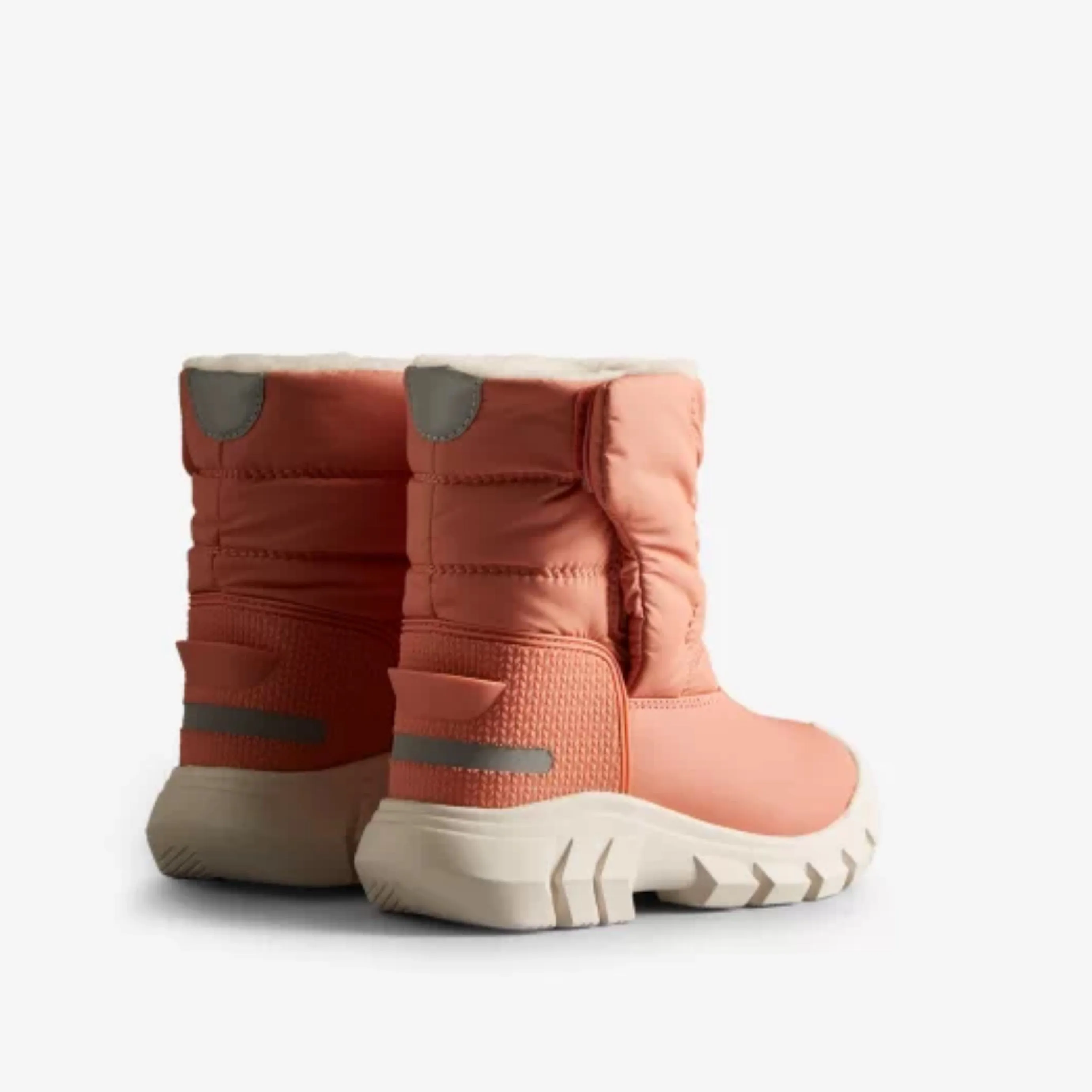 Big Kids Insulated Intrepid Snow Boot (Rough Pink   White Willow)