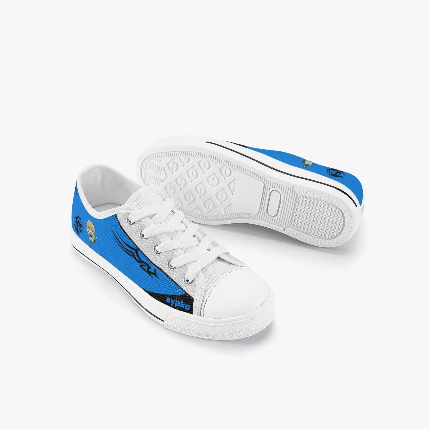 Black Clover Luck Voltia Kids A-Star Low Anime Shoes