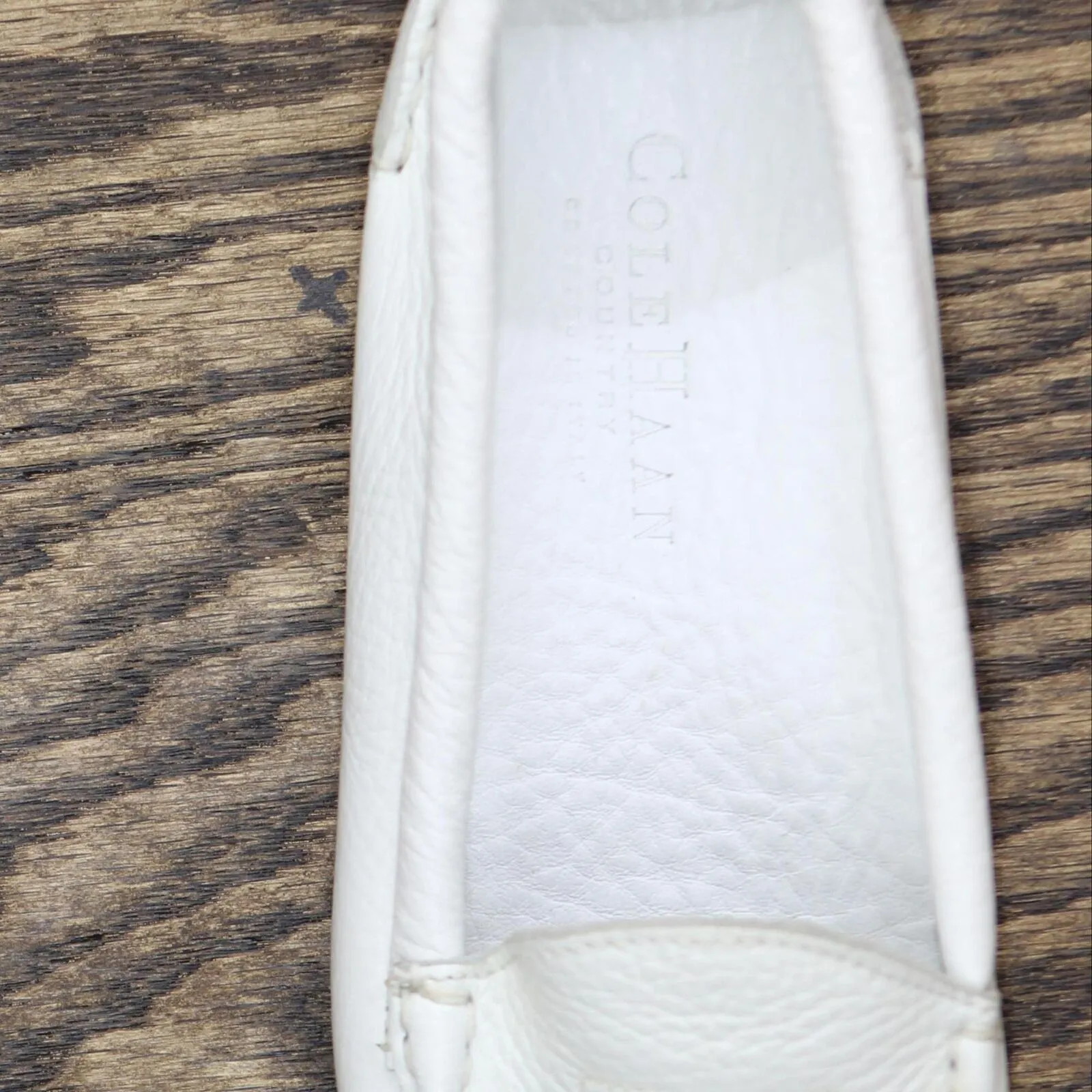 Cole Haan Womens Vintage Moccasins Loafers 16741576046923 White 5.5B