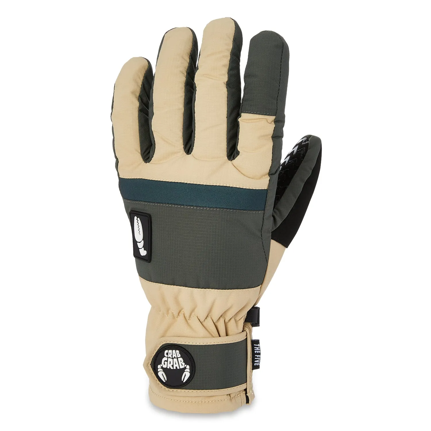 Crab Grab The Five Snowboard Gloves - Brown