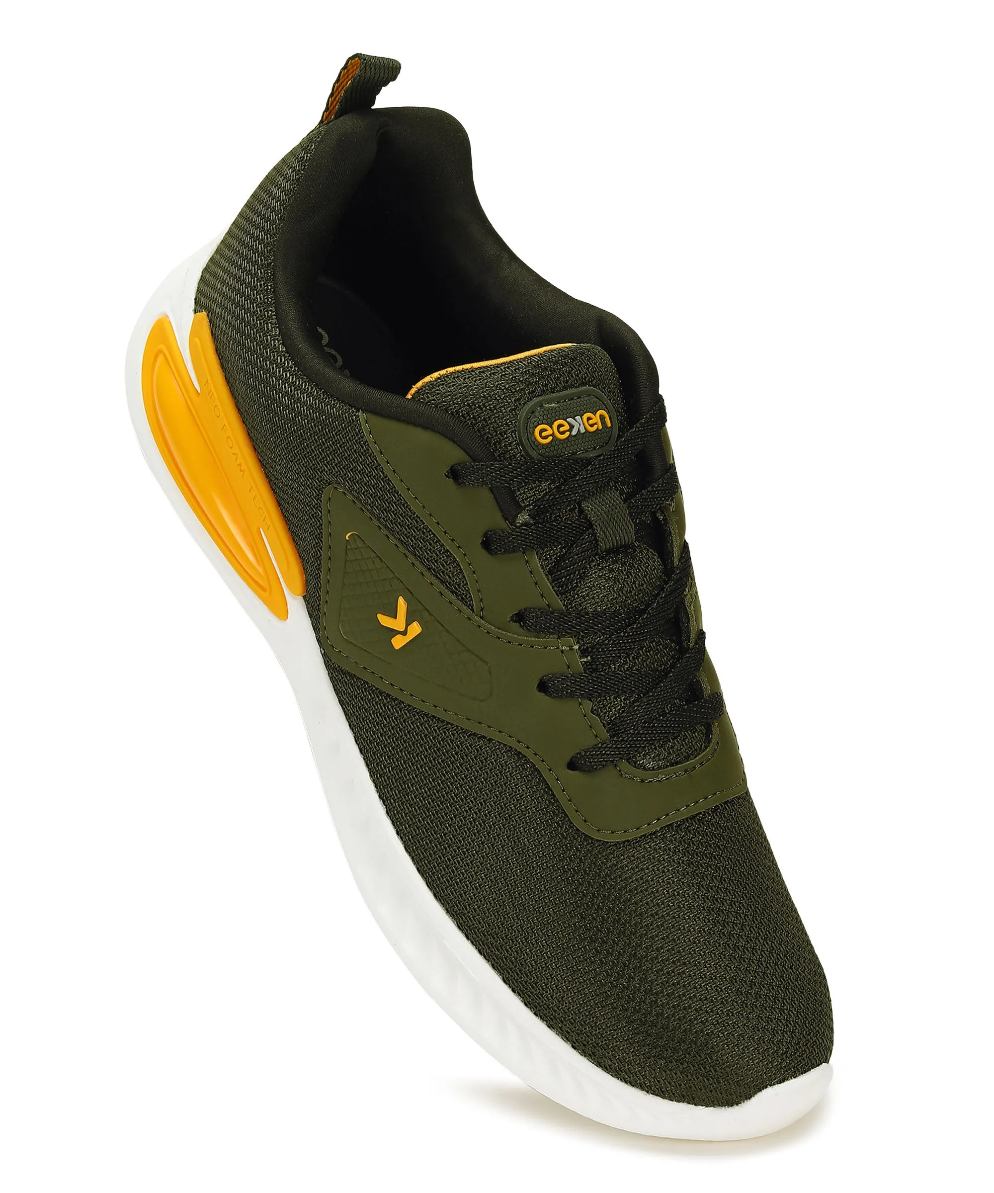 Eeken KE1223G Olive Comfortable Daily Outdoor Casual Walking Shoes For Men