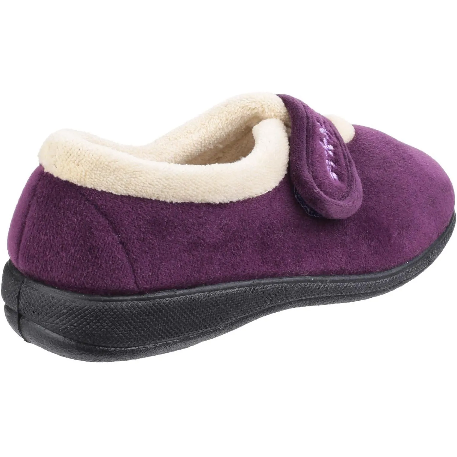 Fleet & Foster Capa Touch Fastening Memory Foam Slipper