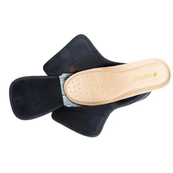 Foamtreads Men's Physician 2 Slippers- Black