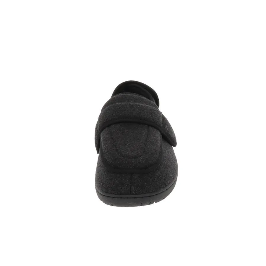 Foamtreads Men's Physician 2 Slippers- Black