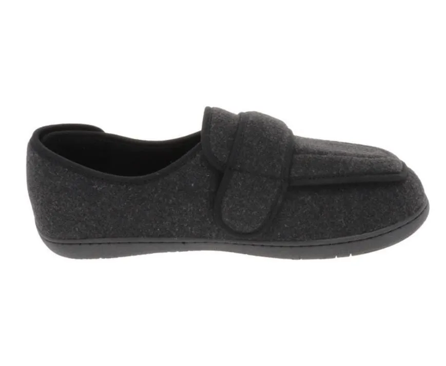 Foamtreads Men's Physician 2 Slippers- Black