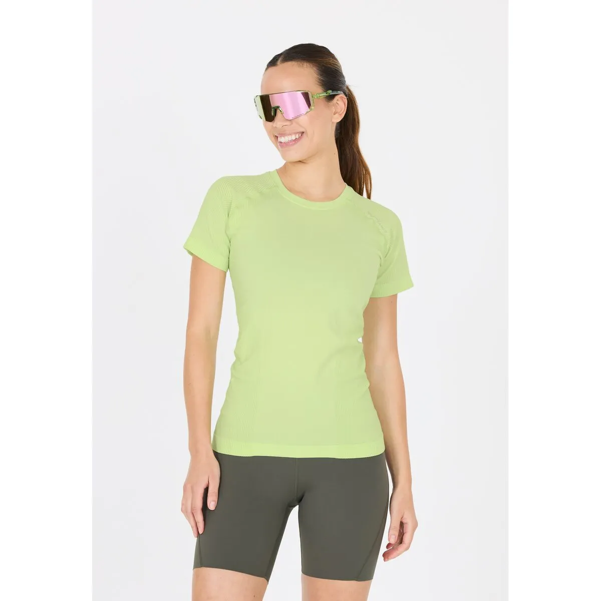 Halen W Seamless S/S Tee - Paradise Green
