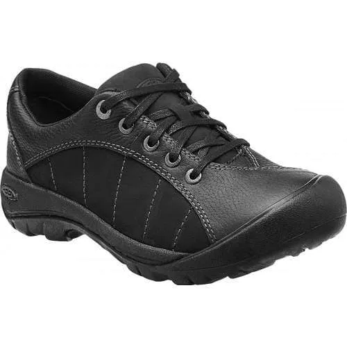 Keen Women's Presidio Lace Up Shoes- Black/ Magnet