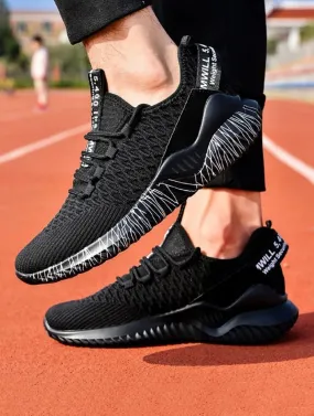 Men’s graphic lace up sneakers