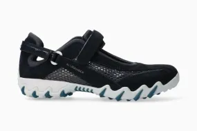 Mephisto All Rounder Women's Niro Shoes- Dark Blue