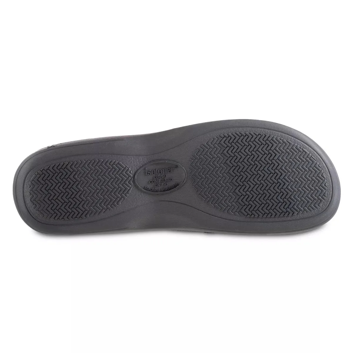 New Men's isotoner Microterry and Waffle Travis Hoodback Slippers, Sz M 8-9