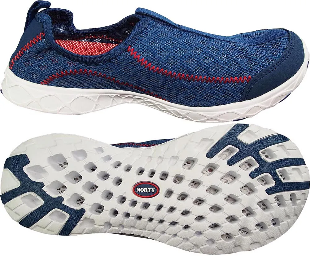 Norty Slip-On Women's Water Shoes for Water Sports & Aerobics Lightweight, Comfortable