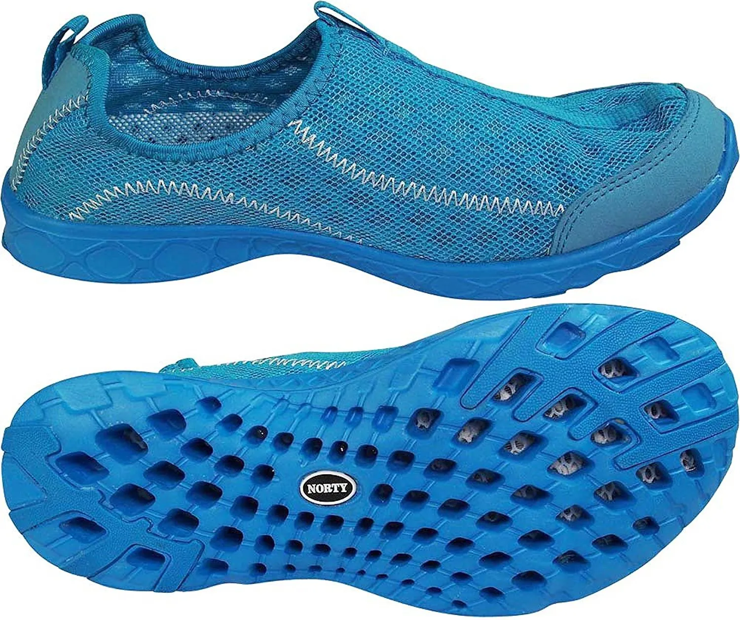 Norty Slip-On Women's Water Shoes for Water Sports & Aerobics Lightweight, Comfortable