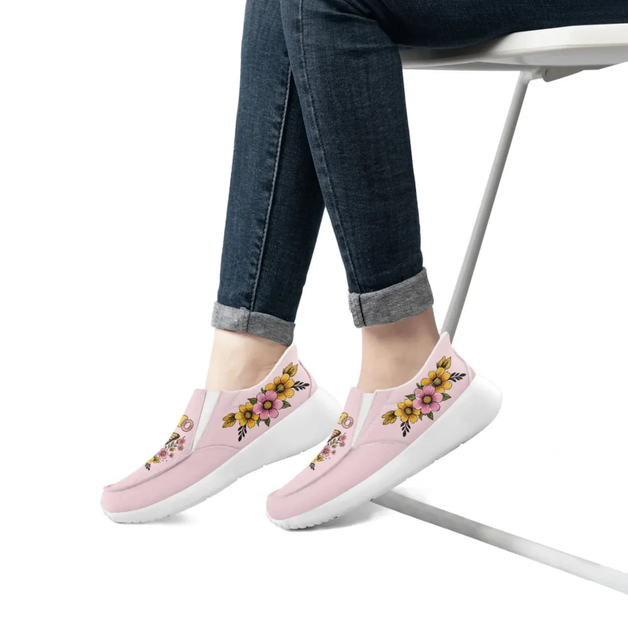 Personalized Mother's Day Sneakers, Custom Comfort and Stylish Slip On Shoes, Best Love Gift