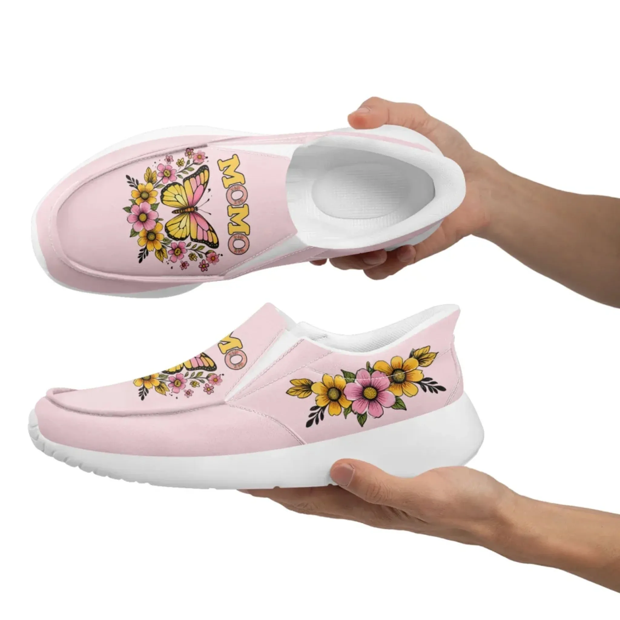 Personalized Mother's Day Sneakers, Custom Comfort and Stylish Slip On Shoes, Best Love Gift