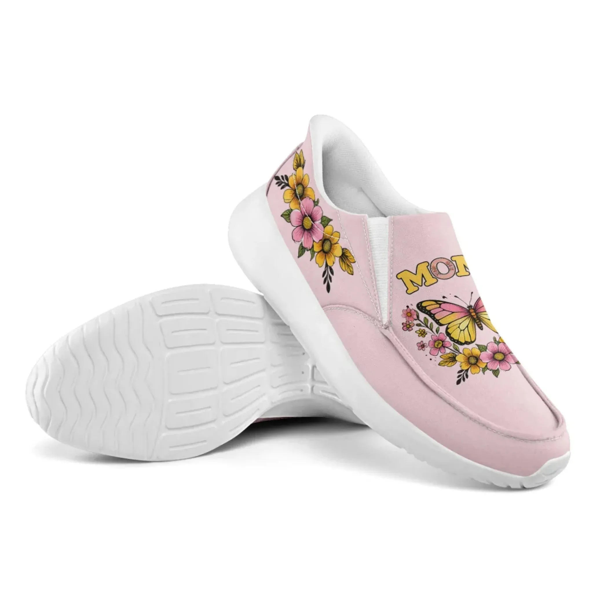 Personalized Mother's Day Sneakers, Custom Comfort and Stylish Slip On Shoes, Best Love Gift