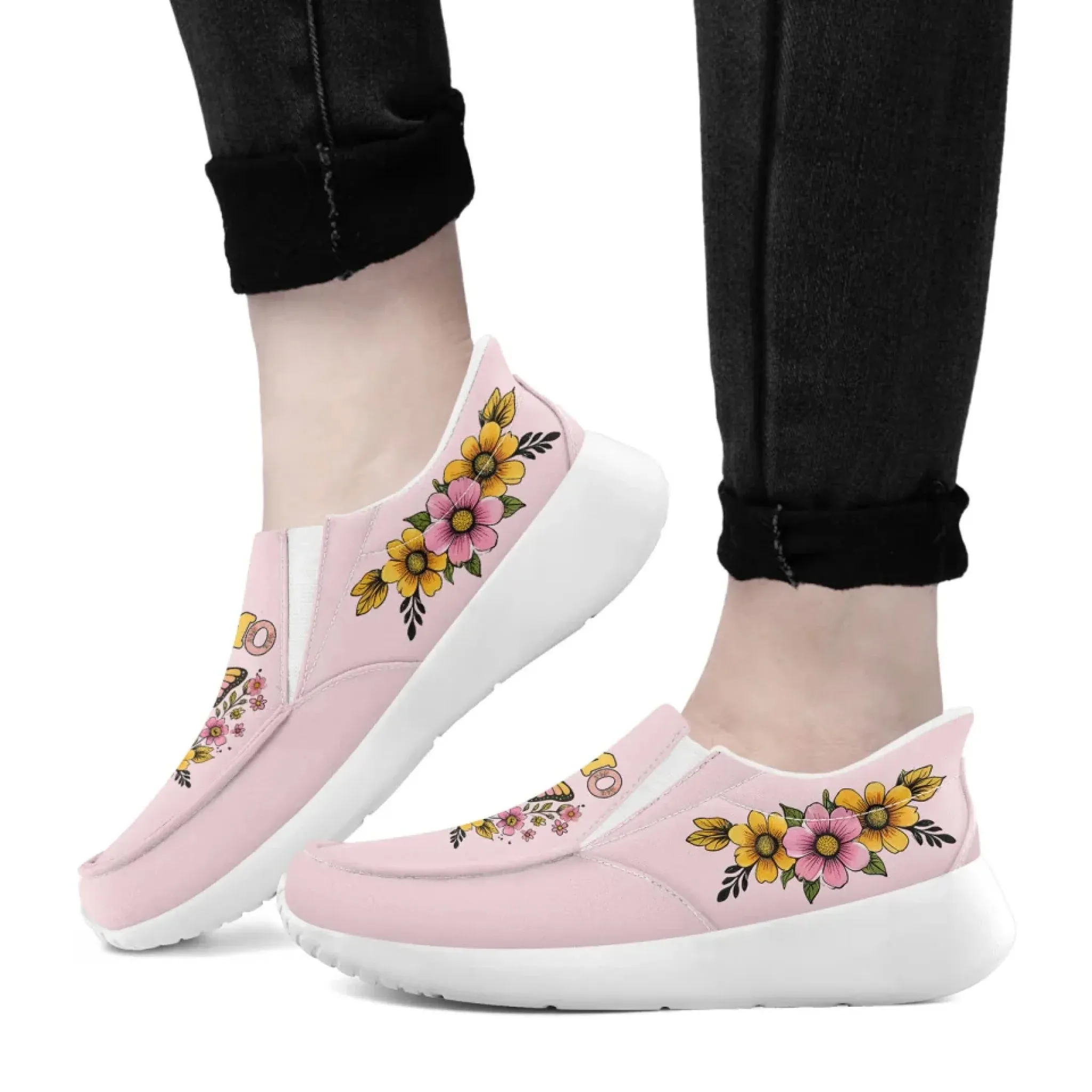 Personalized Mother's Day Sneakers, Custom Comfort and Stylish Slip On Shoes, Best Love Gift