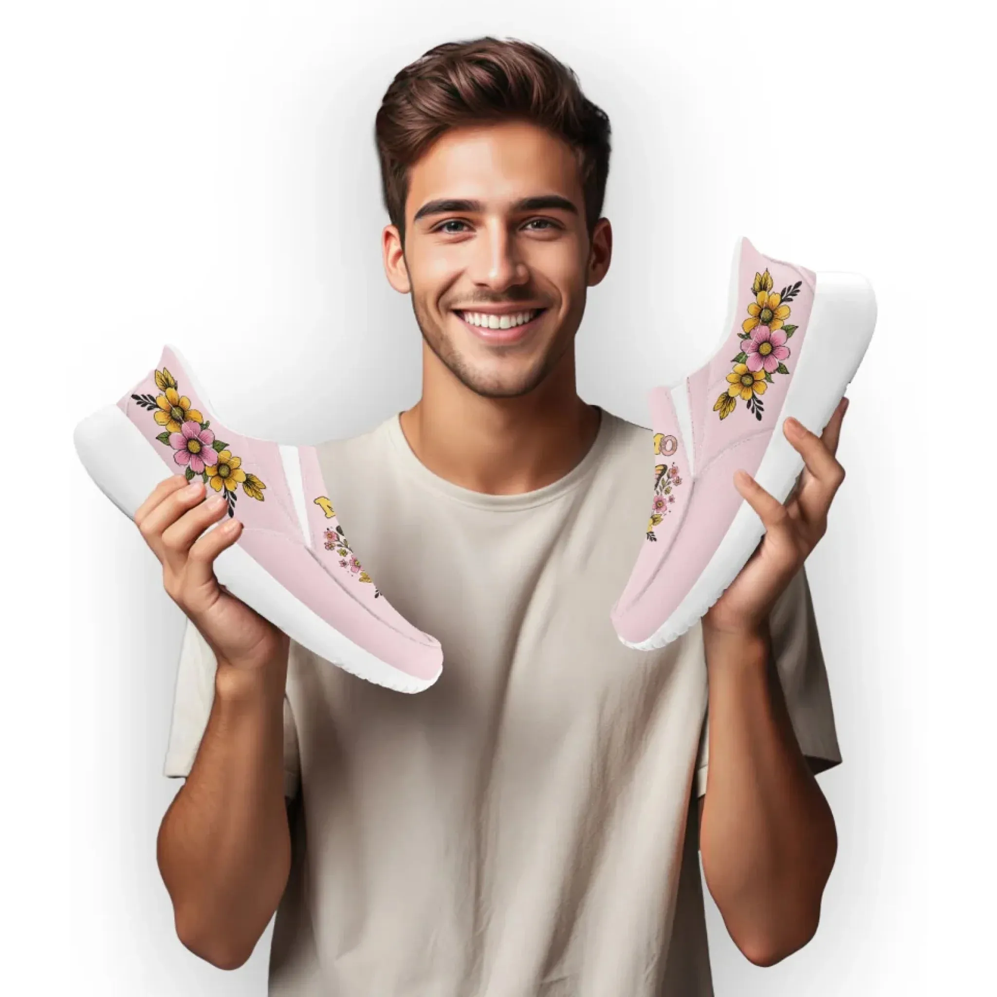 Personalized Mother's Day Sneakers, Custom Comfort and Stylish Slip On Shoes, Best Love Gift