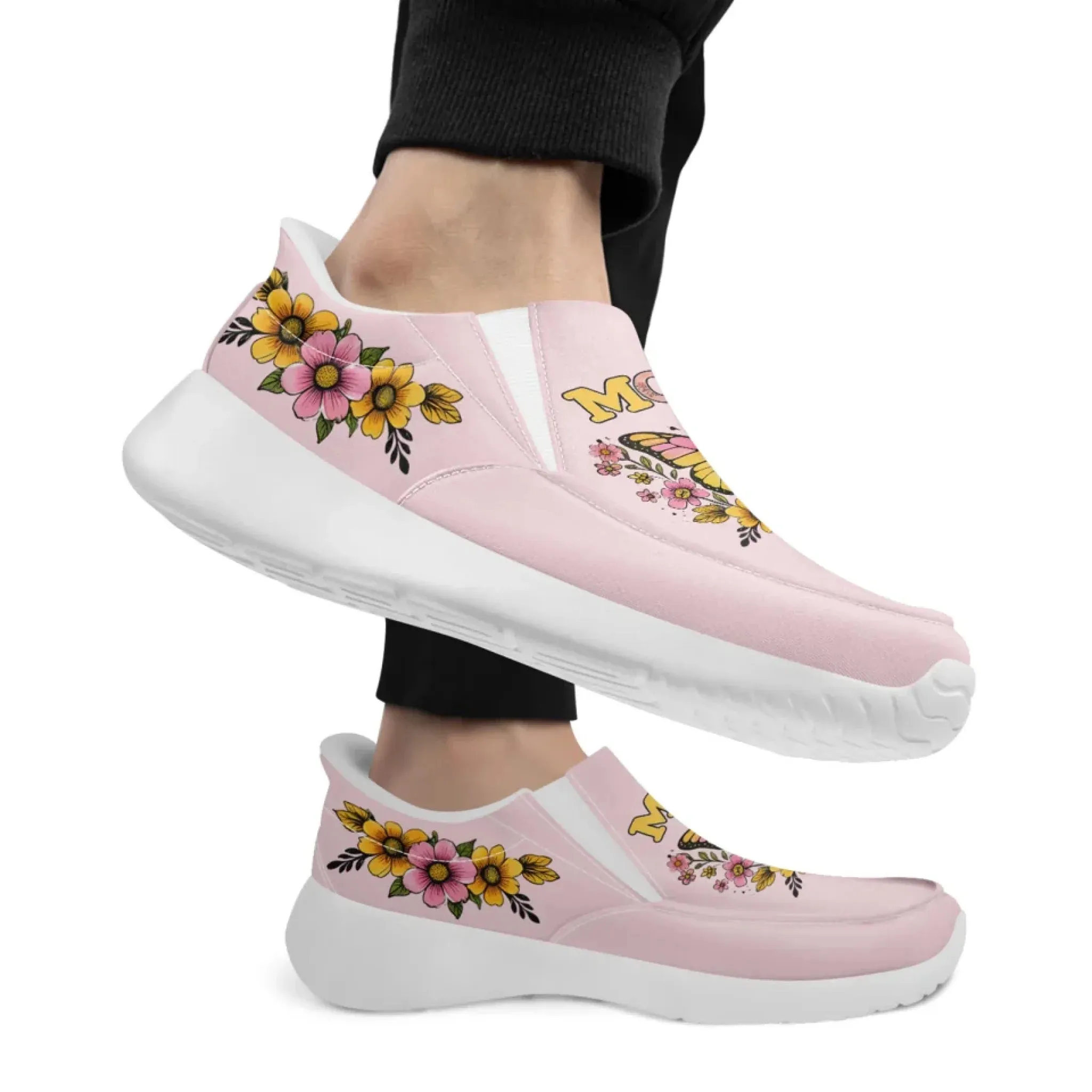 Personalized Mother's Day Sneakers, Custom Comfort and Stylish Slip On Shoes, Best Love Gift