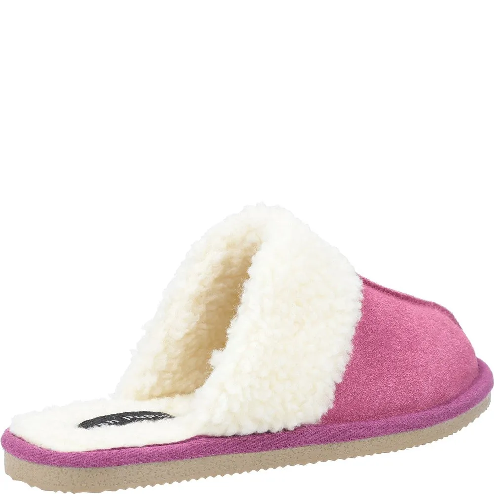 Pink Arianna Mule Slippers