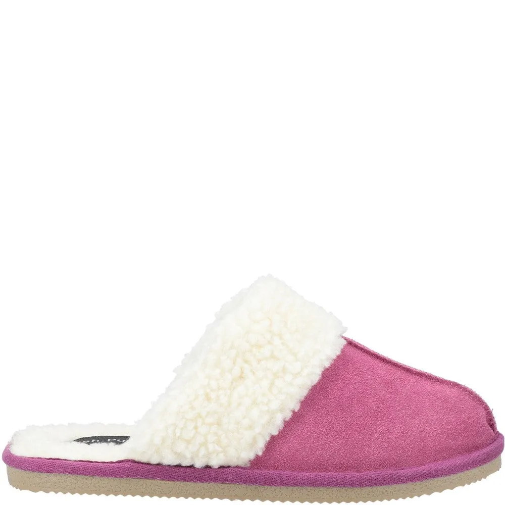 Pink Arianna Mule Slippers