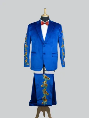 Poppy Sunrise Tailored Pantsuit