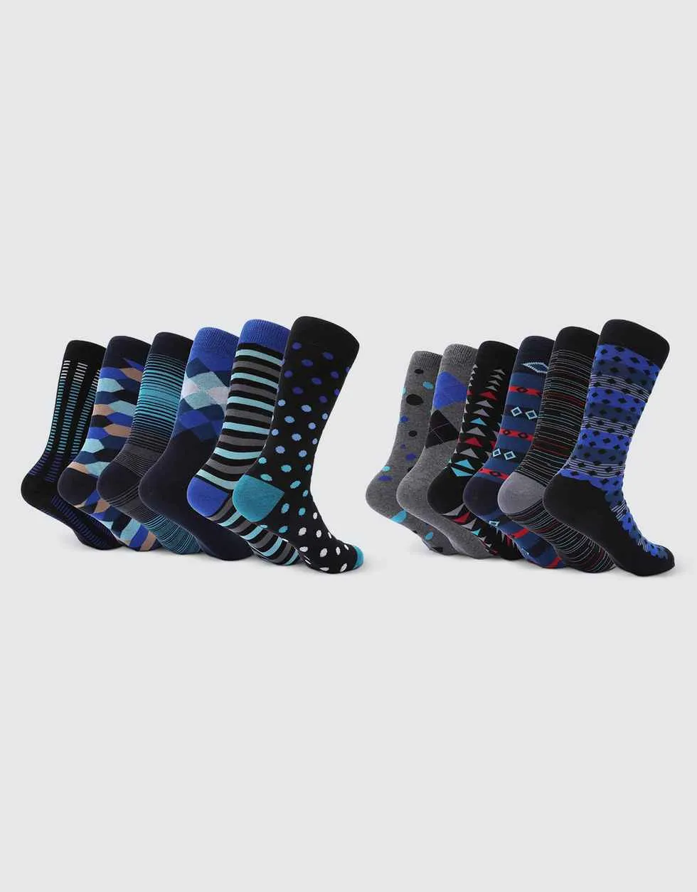 Robust Morning Dress Crew Socks 12 Pack