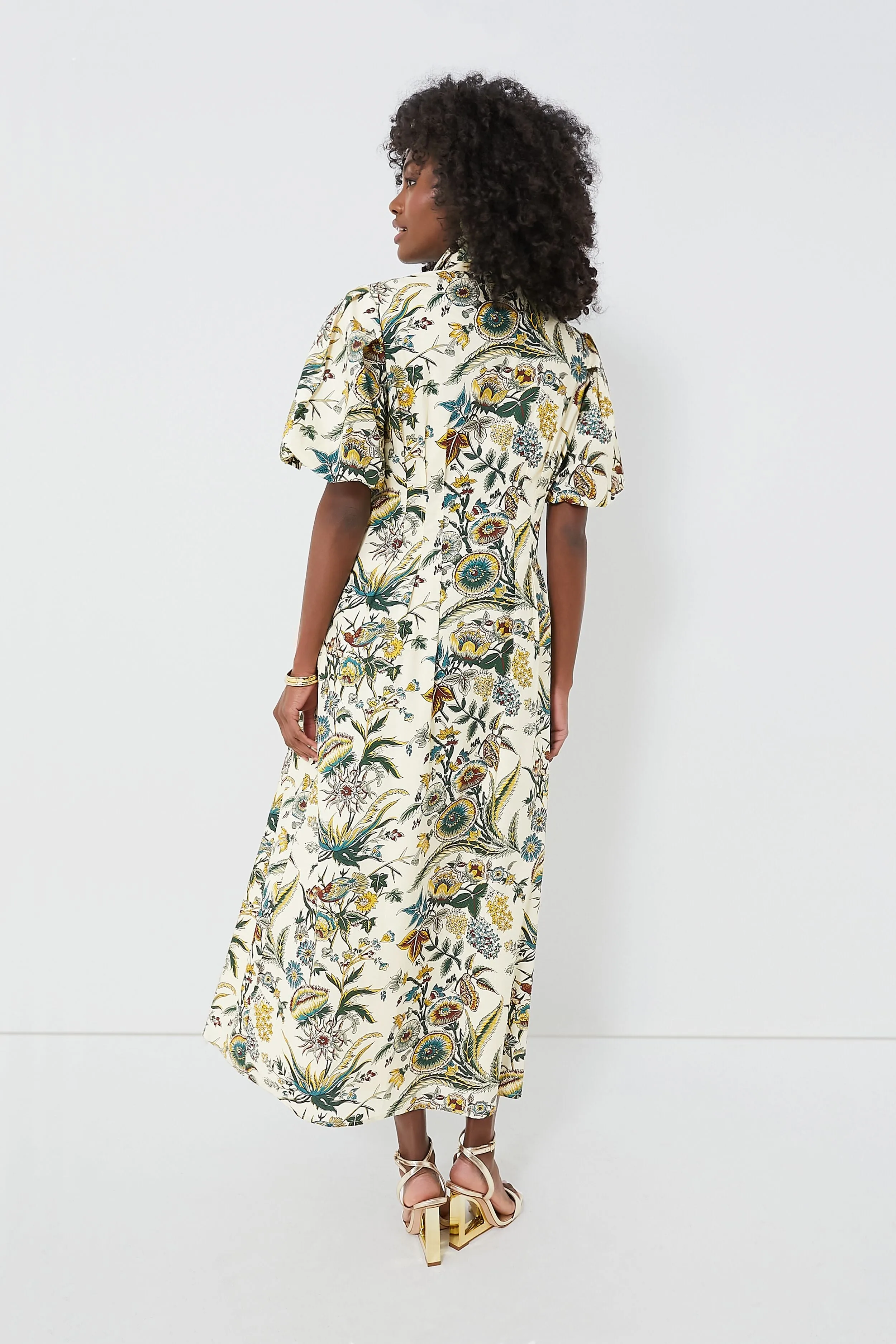 Sharp Floral Delaney Dress