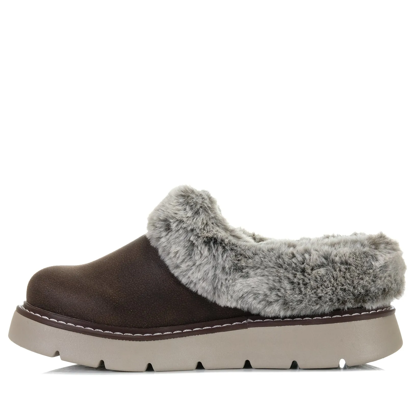 Skechers BOBS Keepsakes Lite - Cozy Blend 114762 Chocolate