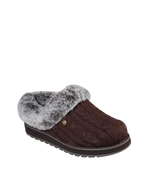Skechers SK31204 Ice Angel Mule Slipper BOBs Memory Foam