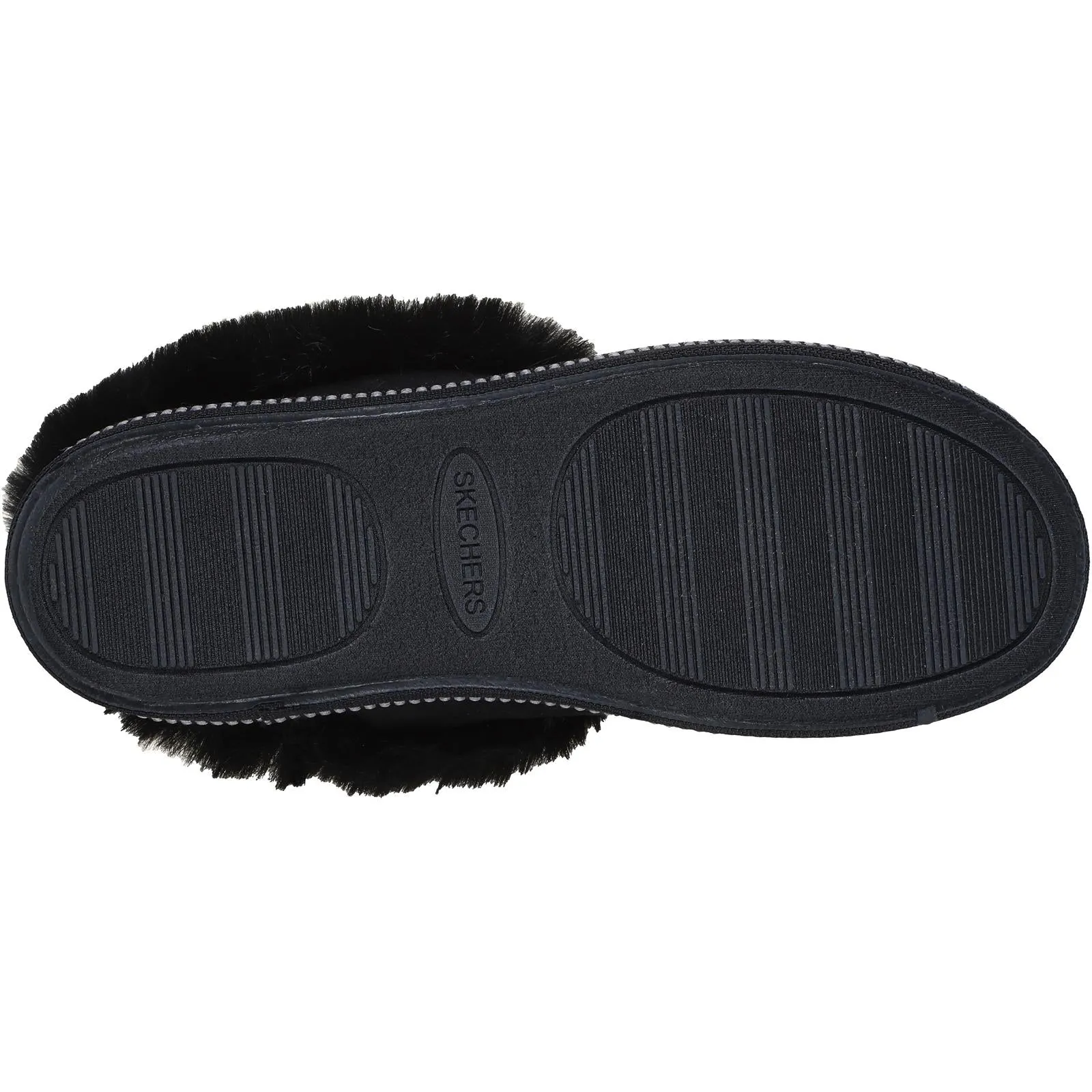 Skechers Womens Cozy Campfire Suede Memory Foam Clog Style Slipper