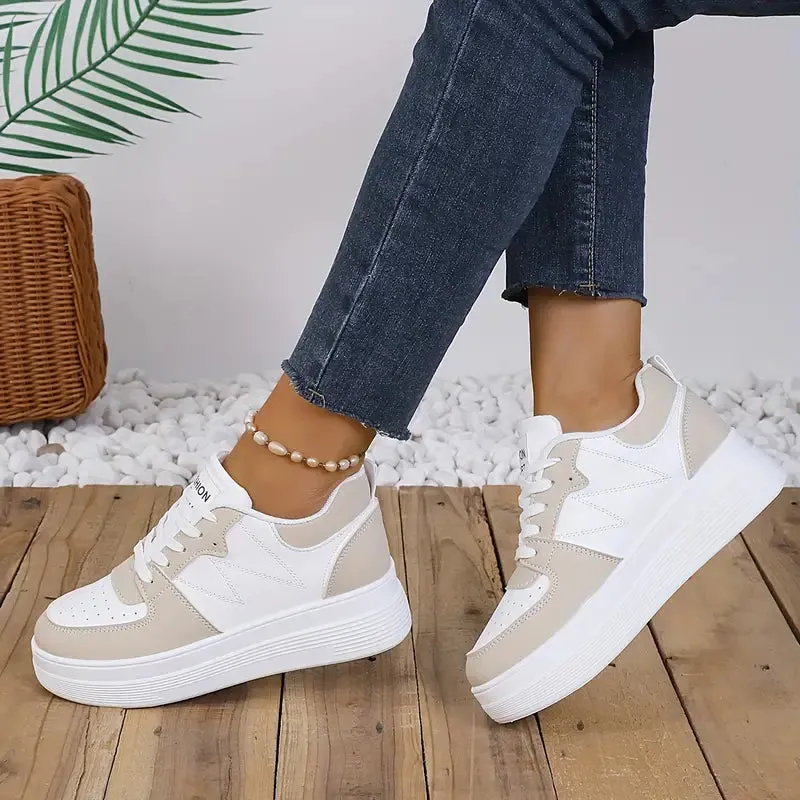 SYNTIA™ STYLISH COMFORT PLATFORM SNEAKERS