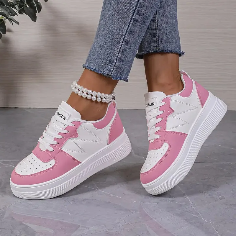 SYNTIA™ STYLISH COMFORT PLATFORM SNEAKERS