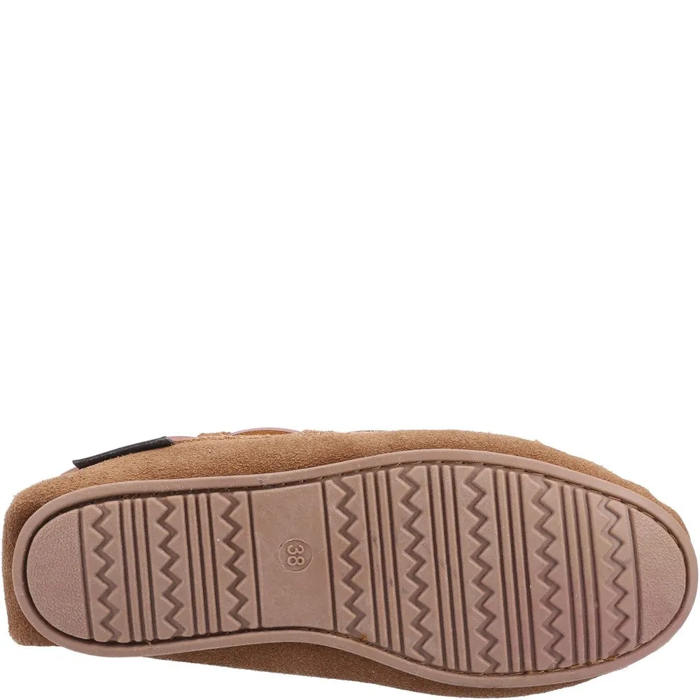 Tan Allie Slippers