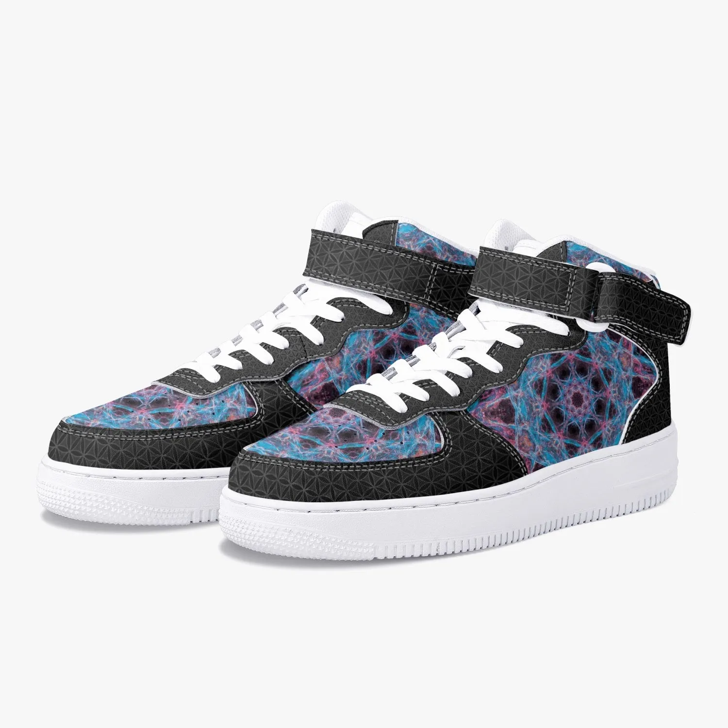 Veil Mandala High-Top Sneakers