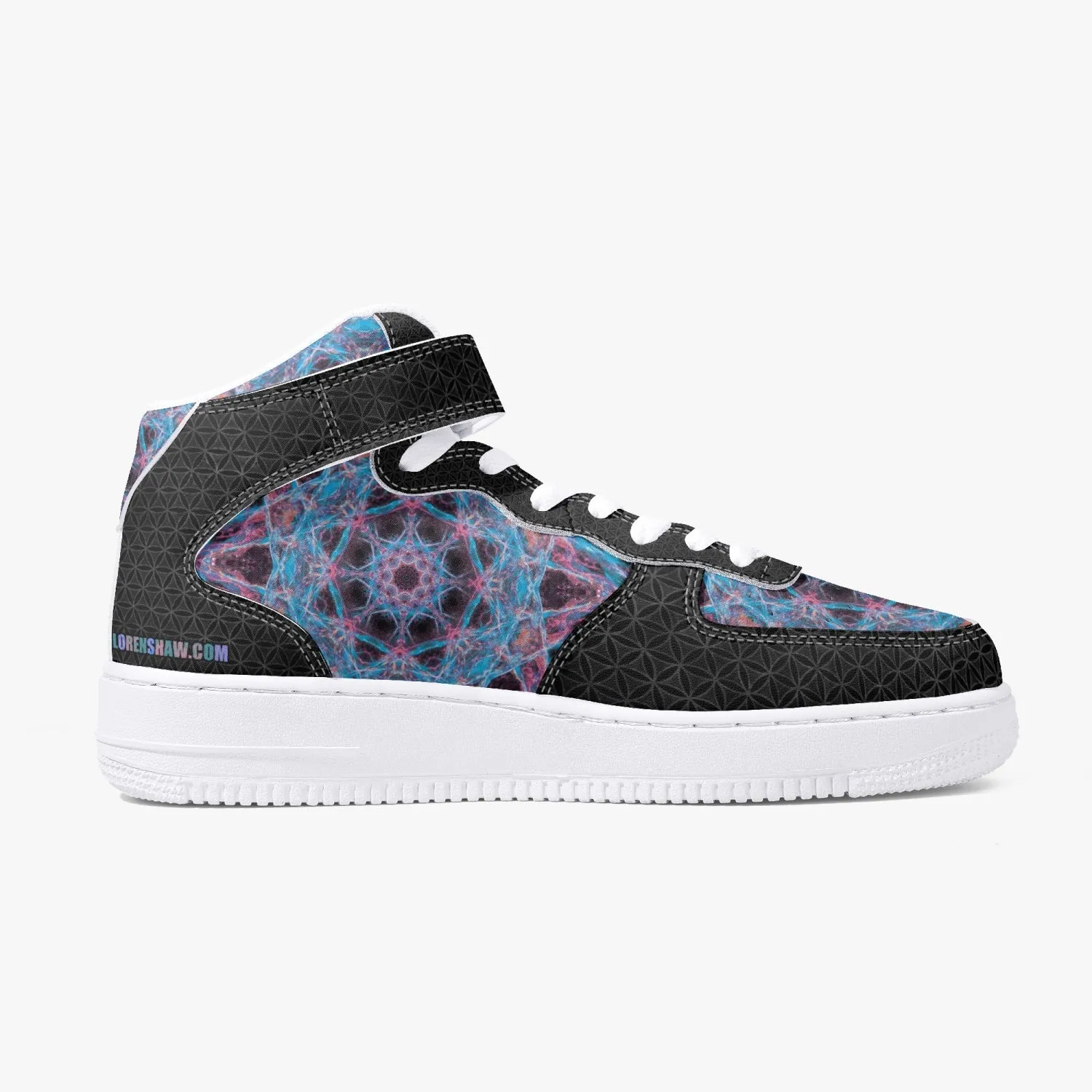 Veil Mandala High-Top Sneakers