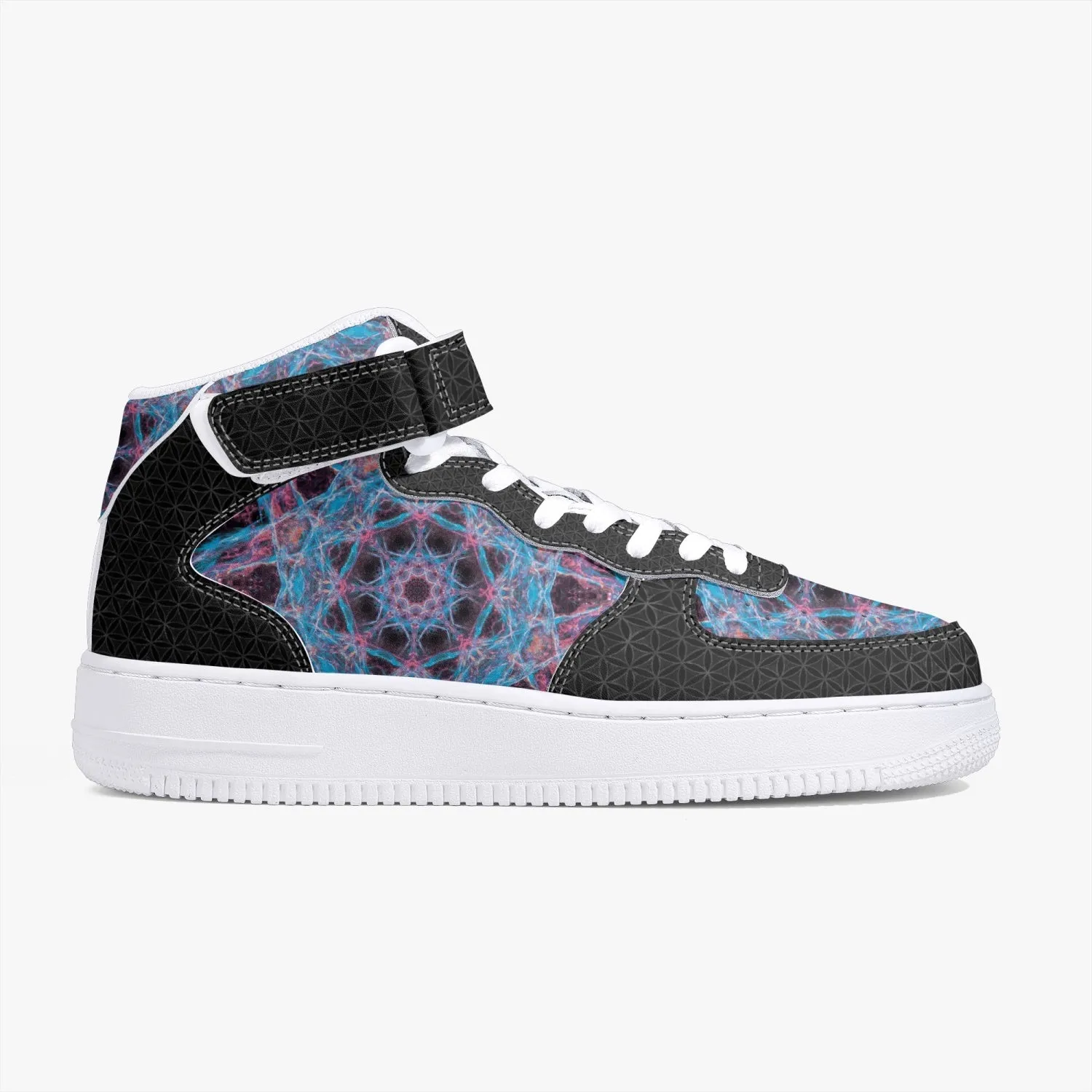 Veil Mandala High-Top Sneakers